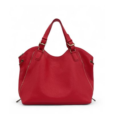 Grand sac à main en cuir grainé italien CAMELIA OH MY BAG