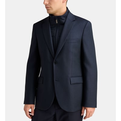 Veste de costume droite balneo parmenture laine COMPTOIR GL