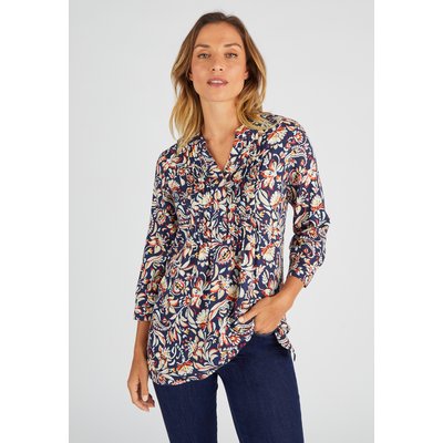 Tunique bleue femme sale