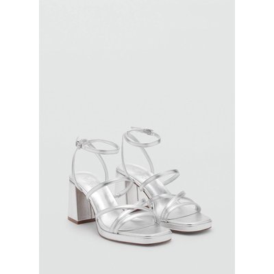 Sandales lanière talon MANGO TEEN
