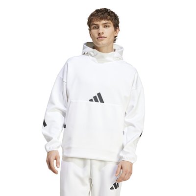 Sweat à capuche avec patch logo en silicone ADIDAS SPORTSWEAR