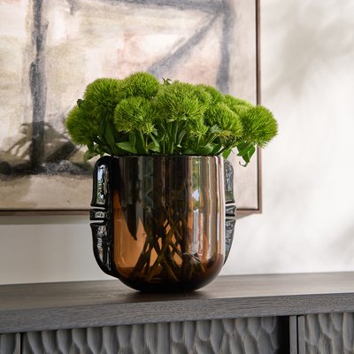 Hand Blown Glass Vase H20cm Limno AM.PM