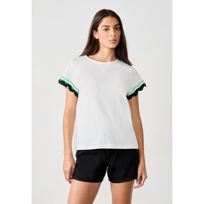T-shirt manches courtes détails brodés GLADIS ETAM
