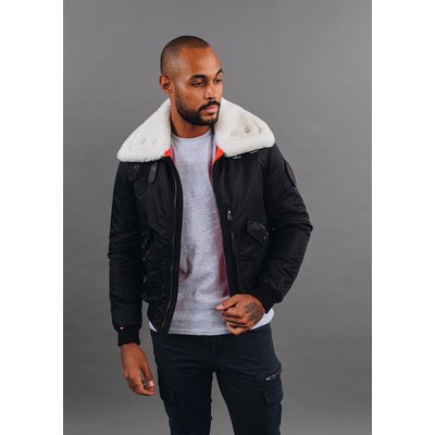 Blouson AIRCRAFT FALCON noir REDSKINS