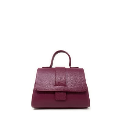 Sac à main bandoulière en cuir grainé SMART OH MY BAG