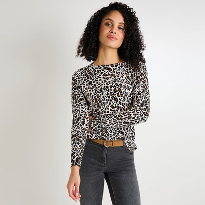 Pull imprimé léopard GRAIN DE MALICE