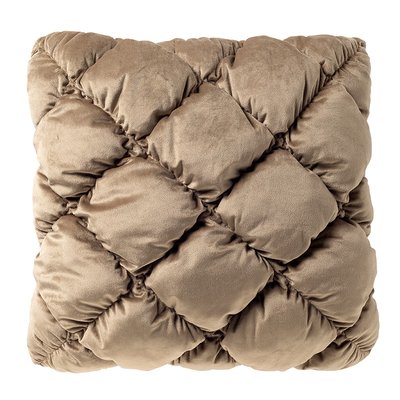 Coussin Soof - Beige, 45x45 cm DUTCH DECOR
