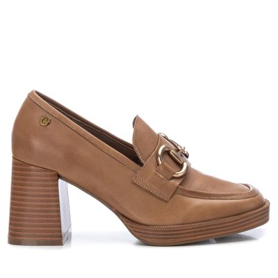 Mocassins en cuir avec talon de 8 cm CARMELA