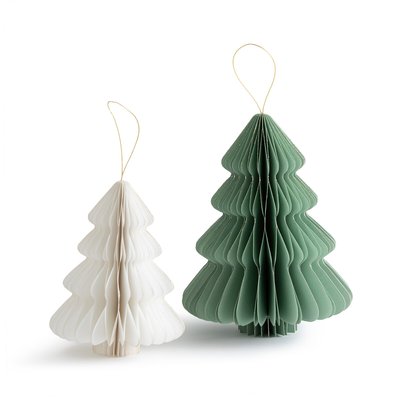 Set van 2 opvouwbare kerstbomen, Caspar LA REDOUTE INTERIEURS