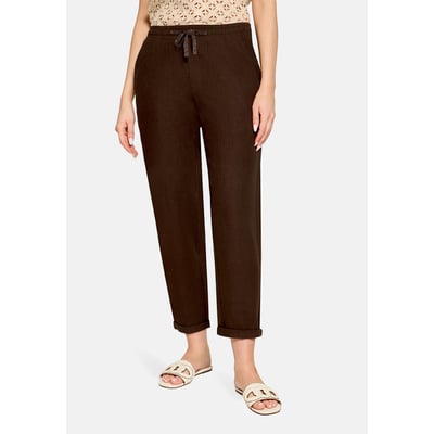 Pantalon en lin unicolore CARTOON