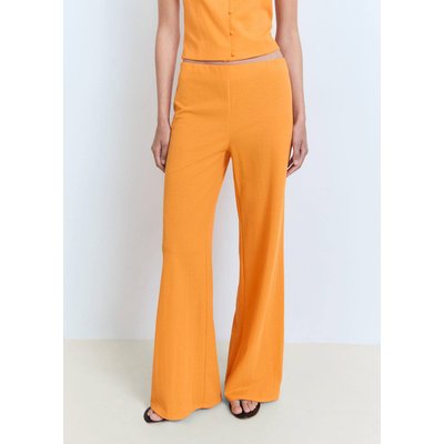 Pantalon droit fluide MANGO