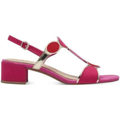 Sandale rose poudré petit talon sales