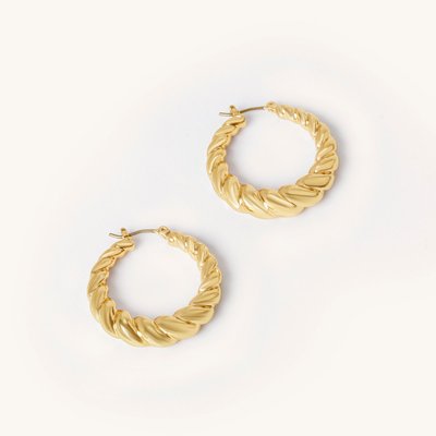 Boucles d'oreille Torsade LOUIS PION