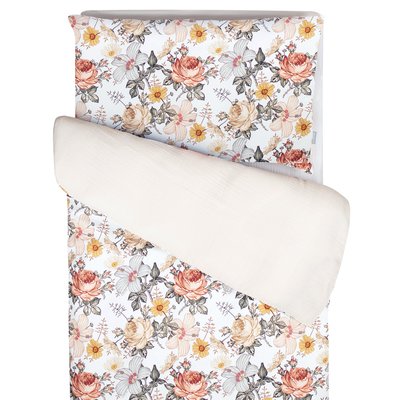 Parure de lit réversible en gaze de coton NÉO VINTAGE SEVIRA KIDS
