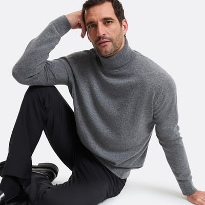 Cashmere Turtleneck Jumper LA REDOUTE COLLECTIONS