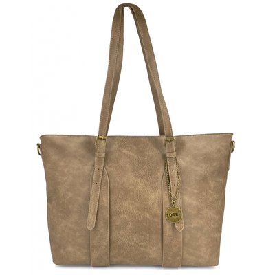 Sac à main cabas anses longues BLEU CERISE