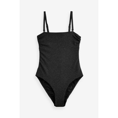 Maillot de bain bandeau effet ventre plat NEXT