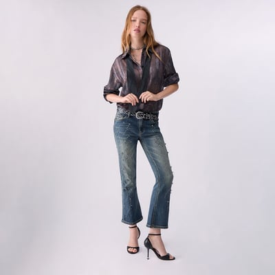 Chemise avec impression numérique LIU JO