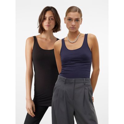 VMMAXI 2-Pack Débardeurs Débardeur VERO MODA