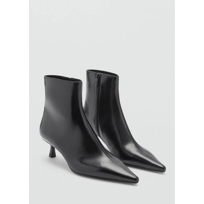 Bottines à talon kitten heel MANGO