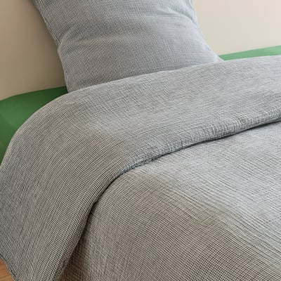 housse de couette, gaze de coton, 100% coton bio GOTS MONOPRIX
