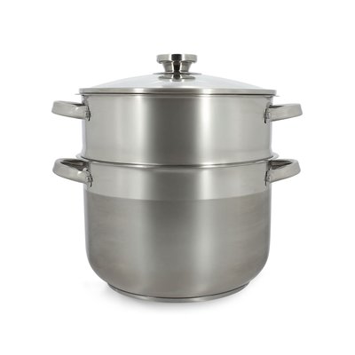 Couscoussier 10L en acier inoxydable MENASTYL