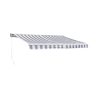 Store banne avec semi-coffre, 3,5x3m, SAULE HAPPY GARDEN