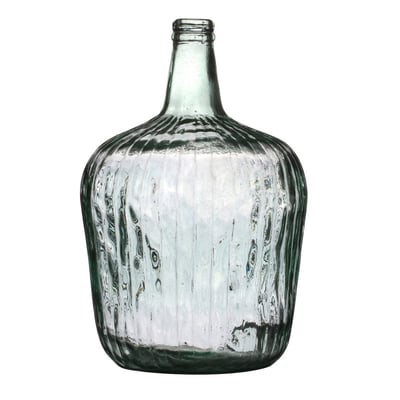 Vase dame Jeanne verre recyclé 16L Sahara DECORATIE