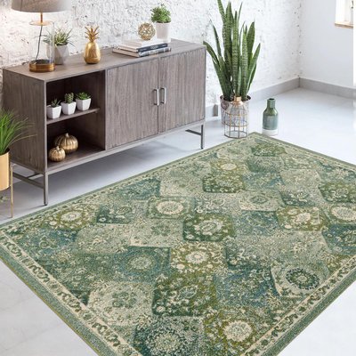 Tapis orient tissé motif traditionnel OLNA UN AMOUR DE TAPIS