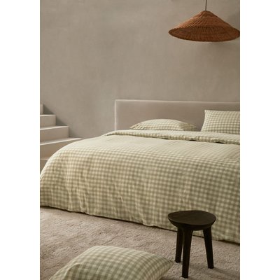 MANGO HOME Housse de couette coton carreaux Lit 150/160 cm