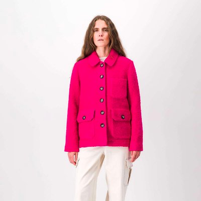 Veste Goltan en lainage à bouclette boutonnée BENSIMON
