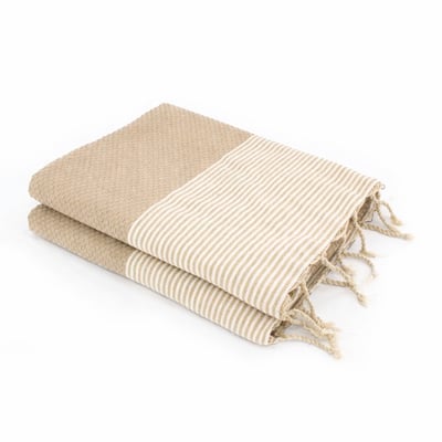 Fouta XXXL coton IBIZA FEBRONIE
