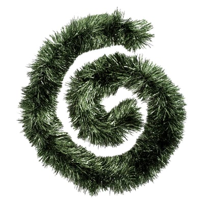Guirlande de noël "Boa" brin fin olive 150x8x2m ATMOSPHERA