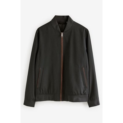 Blouson aviateur avec liseré en daim NEXT