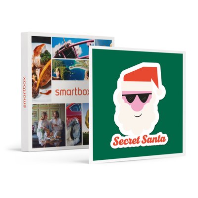 Carte cadeau pour Secret Santa - 10 €- SMARTBOX - Coffret Cadeau Multi-thèmes SMARTBOX