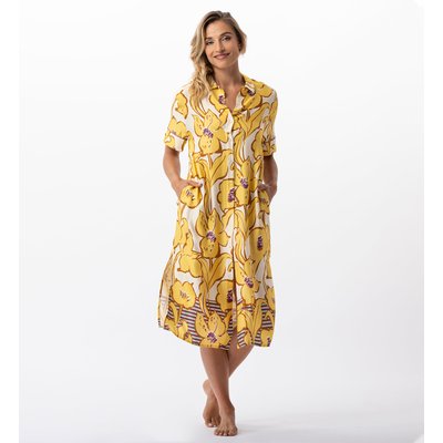 Liquette imprimée fleurs en 100% viscose NÉROLI 705 LE CHAT