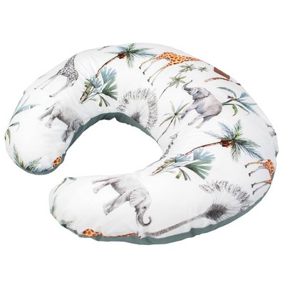 Petit coussin d'allaitement ergonomique + housse SAFARI SEVIRA KIDS