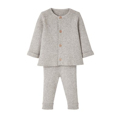 Ensemble mixte en tricot gilet et pantalon VERTBAUDET