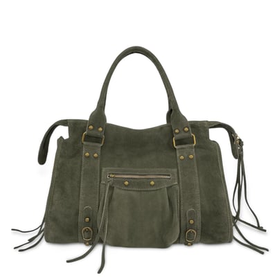 Sac à main en croûte de cuir STORM SUEDE OH MY BAG