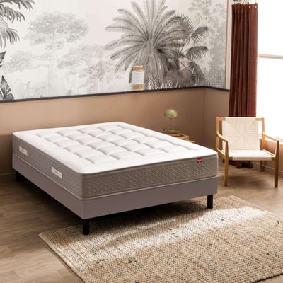 Ensemble matelas 800 ressorts Majestueux + sommier EPEDA