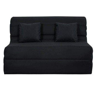 Banquette BZ ORLANDO 140x190, matelas Dunlopillo, marine RELAXIMA