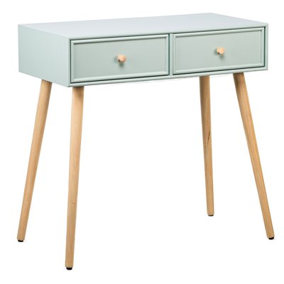 Console 2 tiroirs, bois, NISHIO NORDLYS