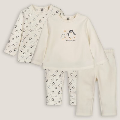 Pack of 2 Outfits in Fleece LA REDOUTE COLLECTIONS