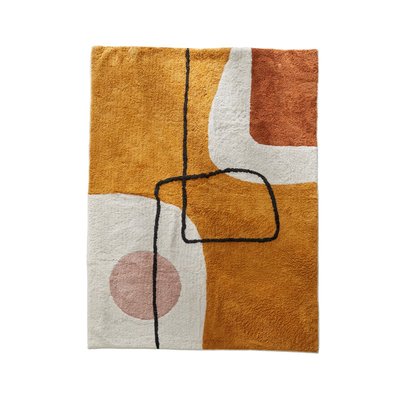 Tapis tufté Graphique Coton RETRO MOOD TODAY