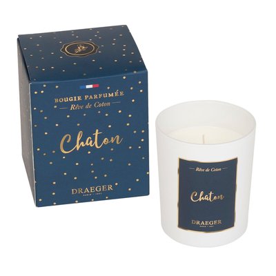 Bougie cadeau CHATON DRAEGER PARIS