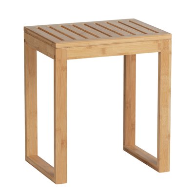 Tabouret de salle de bain en bambou BAMBUSA WENKO