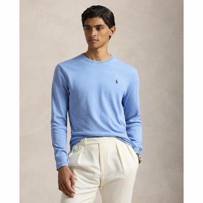 Pull col rond en coton POLO RALPH LAUREN