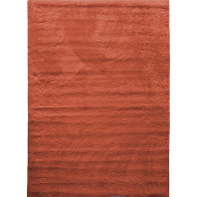 Tapis de salon doux  terracotta TENDREMENT THE DECO FACTORY
