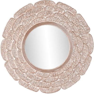 Miroir en verre, cadre sculpté, Indio RECOLLECTION