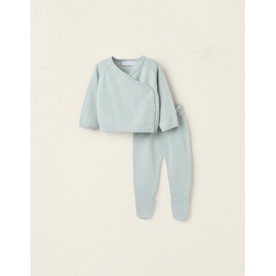 Ensemble en Maille Texturée ZIPPY